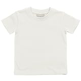 (ラークウッド) Larkwood ベビー・赤ちゃん・キッズ・子供用 クルーネック Tシャツ トップス 半袖カットソー スクールウェア (12-18ヶ月) (サブリメーションホワイト)