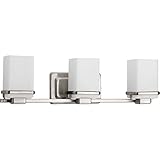 Progress Lighting p2195 – 09メトリックthree-light Bath、つや消しニッケル