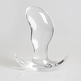 Orirya アナルプラグ アナルビーズ アナルストッパー アナルグッズ 柔らかい TPE製 おしゃれ 透明 アダルトグッズ あなるプラグ smグッズ アナルグッズ smプレイ あなるぷらぐ 初心者 上級者向け Smプレイ アンカーベース XL