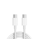 明誠 USB C to C ケーブル iPhone 16 ケーブル 高速データ転送 USB2.0 高耐久TPE素材 60W/3A急速充電【長さ1m】USB Type-C to Type-C ケーブル PD対応 タイプc to タイプc ケーブル iPhone 16、iPhone 15、MacBook Pro、iPad Pro、Galaxy S23等USB-C機種対応 (2m、ホワイト)