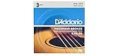 DADDARIO (ダダリオ) アコースティックギター弦 EJ16-3D 3-Pack Phosphor Bronze Wound Light