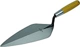 MARSHALLTOWN The Premier Line 33 10.5 10-1/2-Inch Brick Trowel London Pattern with Wood Handle by Ma