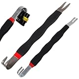 LEONTOOL 自動車電気端子コネクターセパレーター 電気コネクタリムーバー 2個セット 端子カバーリムーバー 炭素鋼 錆びにくい コネクター抜き 分離工具 自動車端子ハーネスプラグ取り外し工具