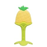 歯がため　フルーツのはがため　噛み心地いい　3ヶ月からのベビーに　パイナップル