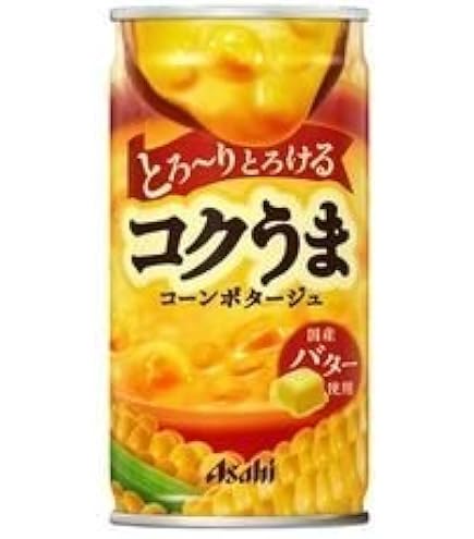 Amazon | アサヒ飲料 アサヒ コクうま コーンポタージュ スープ 185g