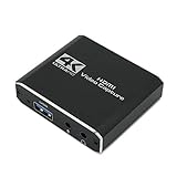 キャプチャーボードSwitch ゲームキャプチャー ビデオキャプチャー、4K 30HZ HDMIパススルー、HDMI キャプボ、1080P