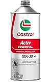Castrol(カストロール) エンジンオイル Activ ESSENTIAL 4T 10W-30 MA 1L バイク 4サイクルエンジン用 鉱物油