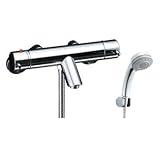 LIXIL(INAX):eモダン＋水栓＋多機能シャワーセット 型式:BF-E147TSB