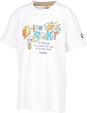 [コンバース] バスケ 半袖シャツ ジュニア プリントTシャツ 吸汗速乾 CB442353 キッズ ホワイト