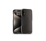 [n max n]【iPhone 16 レザーケース (ブラック)】本革 牛革 ハンドメイド MagSafe対応 ワイヤレス充電可能 ヘリンボーンステッチ クロスステッチ