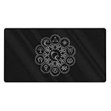 MTG プレイマット TCG プレイマット ボードゲーム カードゲーム プレイマット トレーディングカードゲーム プレイマット デスクマット パッド 手描き 原画 ステッチエッジ(35X60cm)