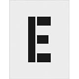 アイマーク:IM ステンシル E 文字サイズ250×125mm AST-E250125 型式:AST-E250125