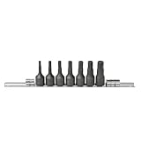 FLAG(フラッグ) 3/8"(9.5mm) ヘックスビットソケットセット 7ピース 永久保証 STRAIGHT/10-664