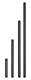 Hinkley Lighting 0006-TSC 6-Inch Length 1/2-Inch NPSM Aluminum Extension Stem, Southern Clay by Hink