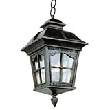 Trans Globe Lighting 5426 AR 23-3/4-Inch 4-Light Outdoor Large Hanging Lantern, Antique Rust [並行輸入品]