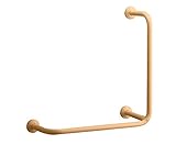 LIXIL(リクシル) INAX 多用途用手すり(L型)樹脂被覆・926タイプ ナチュラルウッド KF-926AE80D25/KE