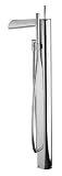 Aquabrass 32085bnつや消しニッケルLove Me床マウントシングルハンドル浴槽フィラー蛇口個人HandshowerとメタルレバーハンドルからThe Love Meコレクション32085