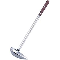 Amazon.co.jp: 18-8 ローズ長柄 横口サービスレードル 90cc