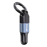 gofidin ウルトラショートキーチェーン USBデータケーブル 3.1A 最大高速充電ケーブル Micro Type-C - USB A 電話充電コード スマートフォンタブレット用