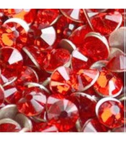 Amazon | スワロフスキー 2088 ライトシャムss20 10粒入り(レッド