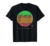 Atlantic Records Circle Coloured Logo Tシャツ