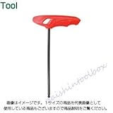 エイト T型 六角棒スパナ テーパーヘッド 樹脂ハンドル 4mm 単品 PTT4