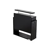 【地球家具】フィギュアラック「レギュラー」新LED兼用シリーズ 幅55cmコレクションケース用上置き棚 上置きロータイプ [耐震]（上置きロータイプ、深型（奥行19cm）、ブラック）