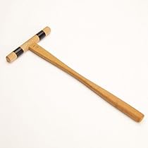 仏具　江戸寛政期　鉦吾　一心撞木　大鼓の打面（2枚） 51tRKRJgn9L._AC_UL210_SR210,