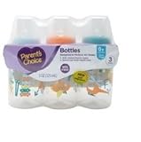 Parents Choice 3 Pack of 5 Ounce Baby Bottles Slow Flow Nipple by Parent's Choice [並行輸入品]