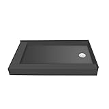 タイルRedi USA p3048rdl-pvc-13 X 6 – 4.5 – 4.5 Rediベースシャワーでパンドレイン右&左デュアル縁石、30 " D x 48 " W