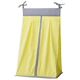 Mini Dot & Gingham Diaper Stacker - Yellow by Trend Labs by Trend Lab