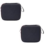 外付けドライブケースバッグ 外付け ドライブ収納ケース 収納ケース 外付け Blu-ray ブルーレイ BDドライブ 外付けDVD/CDドライブ対応CD-SEK/SEW/E/EX-BD03K等対応(ケースのみ付属） (2pcs)