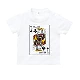 BabyChips トランプ(キング)(名入れ半袖ベビーTシャツ) 120 ホワイト