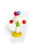 がらがらと鳴る B?umchen 50 x 50 の x 110 人の子供のラッセル音の木製のラッセル音の木のおもちゃ
