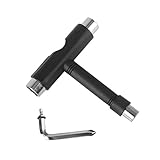 MagiDeal　ローラー　スケート　スケートボード用　Tレンチ　六角　スパナ