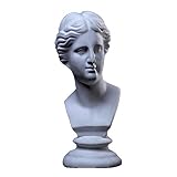 金星の女神の胸像の彫刻、ギリシャ神話のアフロディーテのキャラクタースケッチモデル樹脂工芸品の彫刻の装飾4.7X12.2in