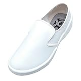 弘進ゴム/シェフメイト α-7000/安全作業靴 スリッポン サイズ：23．5cm カラー：白