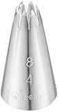 遠藤商事 業務用 口金 花型 8切 No. 4 18-8ステンレス 日本製 WKT31084