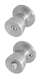 Honeywell 8100302 Tulip Privacy Door Knob, Satin Nickel by Honeywell