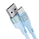 USB Type C ケーブル 3A急速充電 QC3.0対応 タイプｃ充電ケーブル 高耐久 シリコン USB A to USB C ケーブル iPhone15シリーズ、Galaxy A35 S24 Ultra A55、Moto G Stylus 5G 2024その他Android USB-C機器対応
