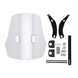 ジータレーシング(ZETA RACING) クロスカブ110(JA45) '13-21 アドベンチャー ウィンドシールド スタンダードスクリーン ライトスモーク スクリーン上下反転可能 モバイル機器取付け マウントバー標準装備 角度 無段階調整 ロングツーリング 風防 ダートフリーク Dirtfreak F6159