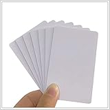 Amazon 日本製 無地プラスチックカード 厚み 0 5mm 100枚セット 100 05 名札 ホルダー 文房具 オフィス用品