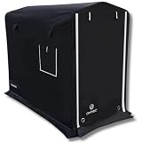 awnec バイクガレージ 3サイズ オールスチール 極厚カバー バイク ガレージ サイクルハウス 自転車置き場 高耐久 耐水 難燃 (Sサイズ)