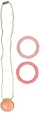 Infantino Teething Gems Pendant and Bracelet Set, Pink by Infantino