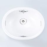 洗面ボール 陶器 コレクティブルズ 洗面器 Mオーバル(排水金具なし)