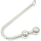 Praxia アナルフック ダブルボール ２個玉 ボール直径 3cm 【ロゴ入り布袋/ローション/鈴/クリーニングクロス 付属