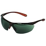 Jackson Safety 38484 V40 Maxfire Small Safety Glasses, Smoke Anti-Fog Lenses with Black Frame and Re
