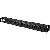 StarTech.com サーバーラック/キャビネット用縦型ケーブルダクト 91cm ダクト型ケーブルマネージャー CMVER20UF