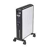 De'Longhi (デロンギ) マルチダイナミックヒーター MDHU15-BK ゼロ風暖房 節電 直感操作クリックノブ