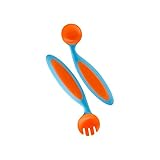 ブルー/オレンジベンダー (Boon) (x 4) - Boon Benders Orange/Blue (Pack of 4) [並行輸入品]